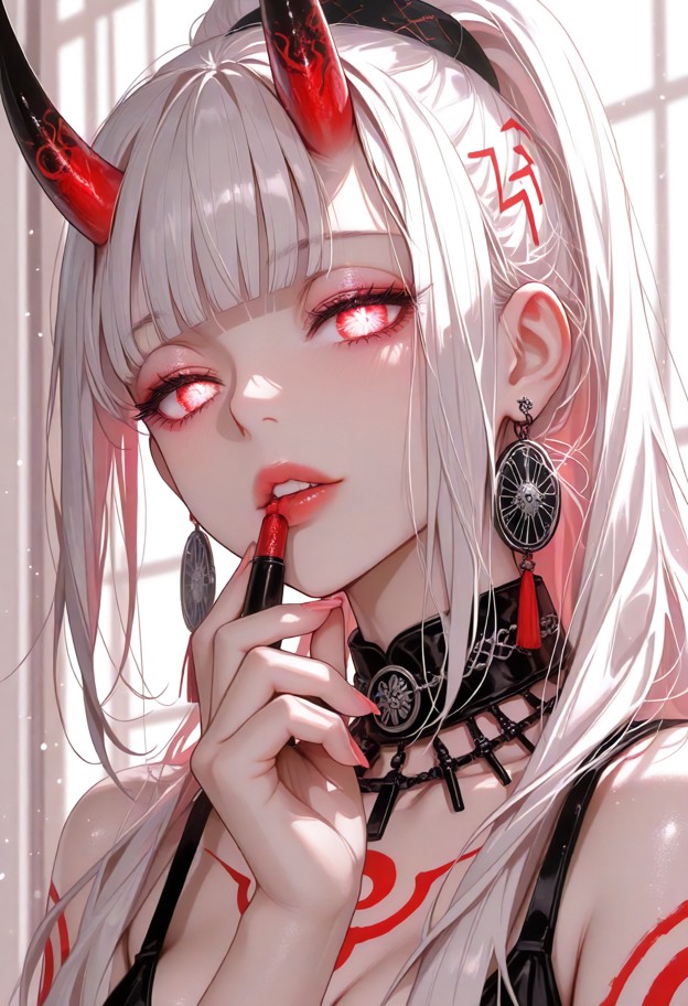 1girl,anime style,extreme close-up portrait,intimate beauty-shot composition,face filling most of the frame,slightly …