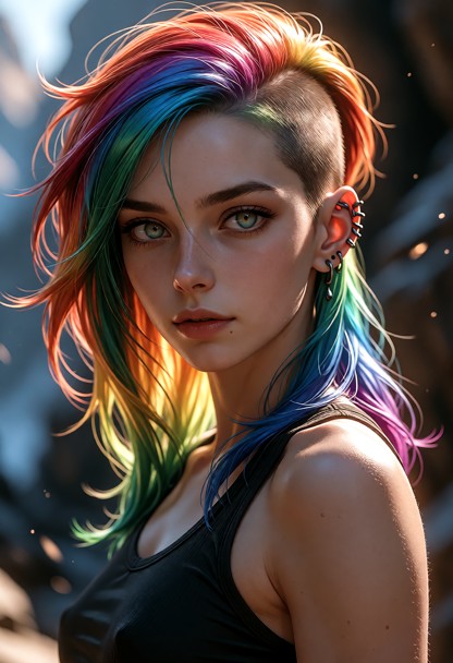 portfolio, (her face centered:1.8), petite:1.3, young:1.3, round face:1.2, clear eyes gazing the viewer, hair flowing…
