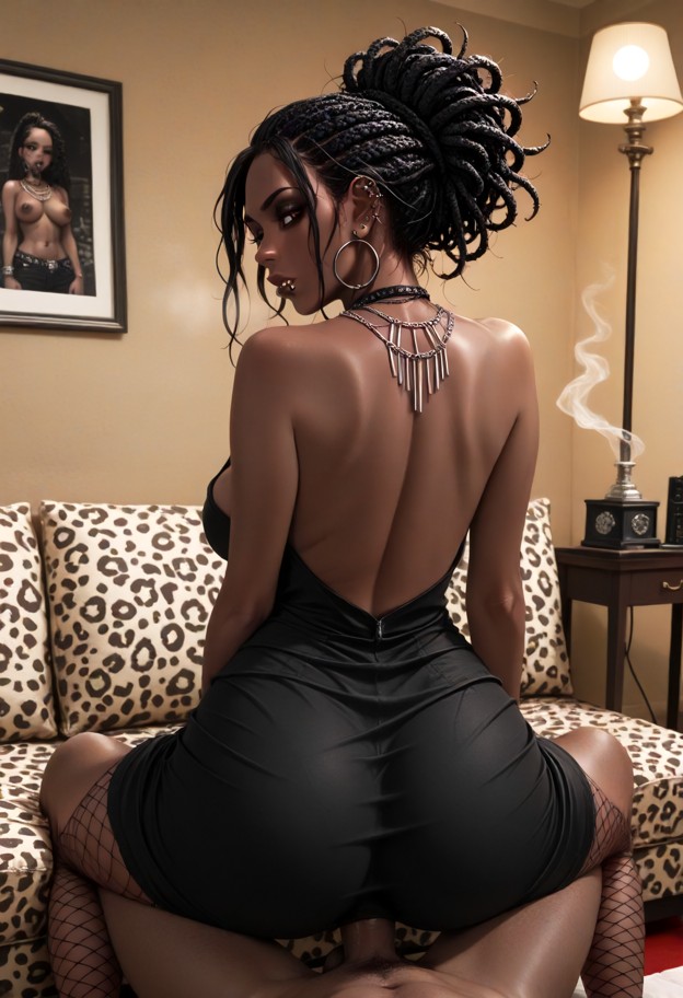 straddling being penetrated cowgirl,boobs,1guy,penis,pov,,she is,silk slip dresses,gold necklaces,dim apartment,worn …