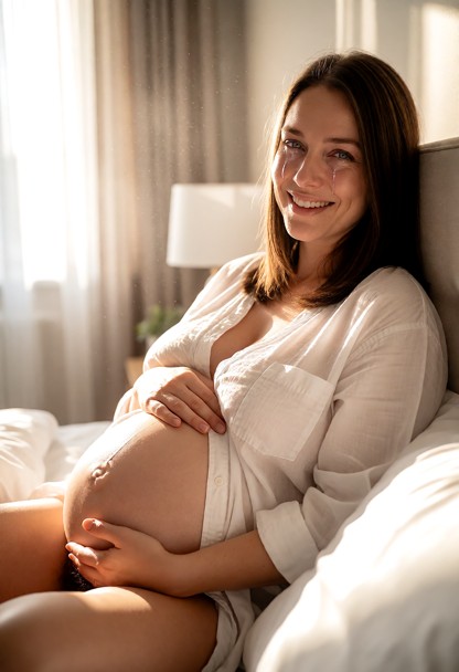 Location: a sun-drenched bedroom in the soft morning light, where dust motes dance in the warm rays filtering through…