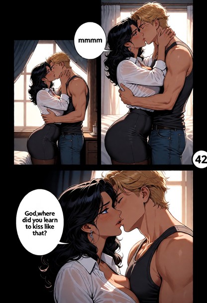 Finish background and close speech balloon