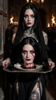 Zira Serves a Severed Head — AI Porn Video