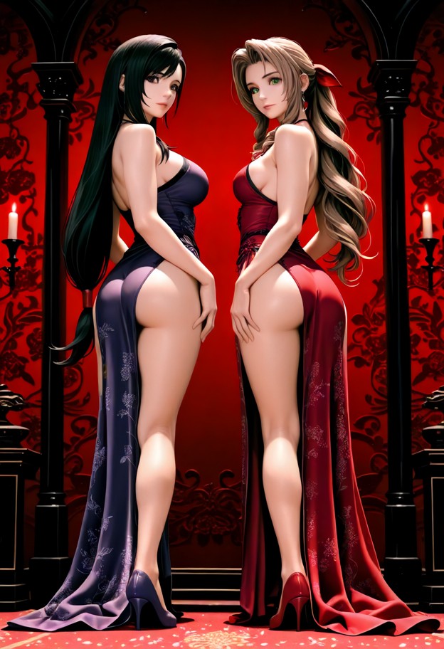 Tifa & Aerith