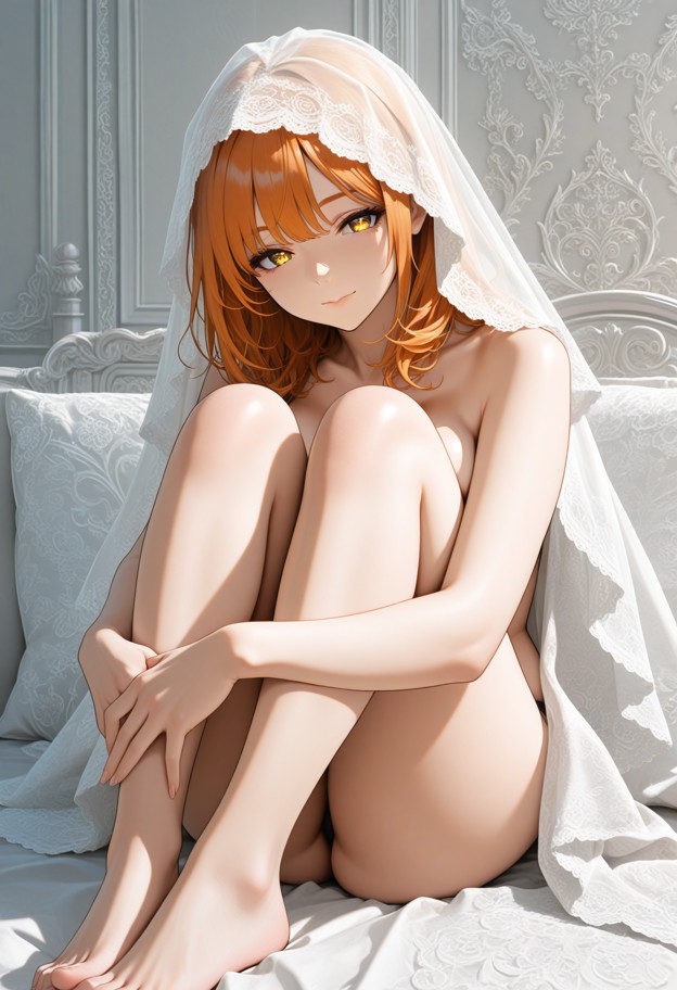 sfw,solo,both legs in air,holding legs,naked,fully naked,shy,shy smile,gentle look | realistic ai porn