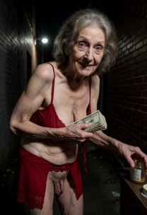 Olga NaNa Stevenson Grabbing Cash and Jar — Creampie AI Porn Video