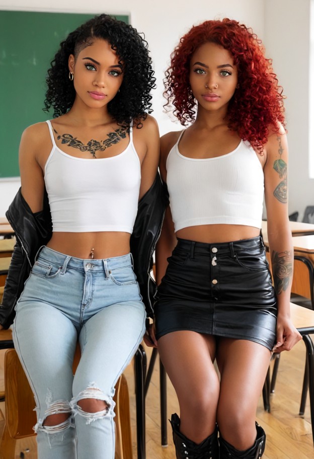 Ruby et Mandy — AI character
