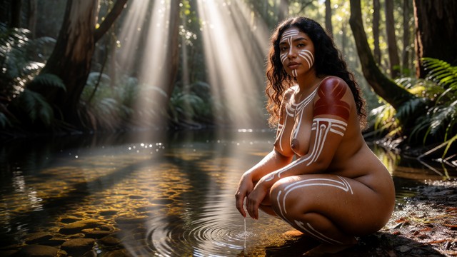 A Stunning, Horizontal 16:9, F, 2, 8, 8k — AI Porn Image
