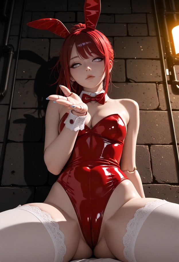 she is is about to kiss pov,she is,solo,about to kiss pov,(close up,forming lips) facing viewer,blowing kiss,red sati…
