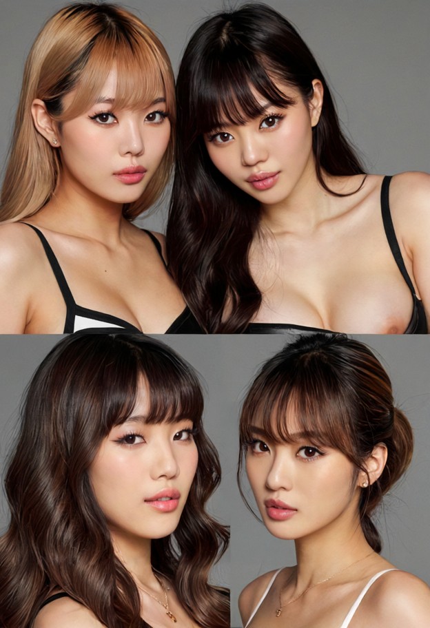 Blackpink Jennie , Lisa , rosé & Jisoo.