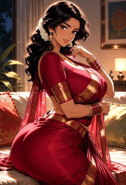 Aisha (remix After the Pleasure) — AI character