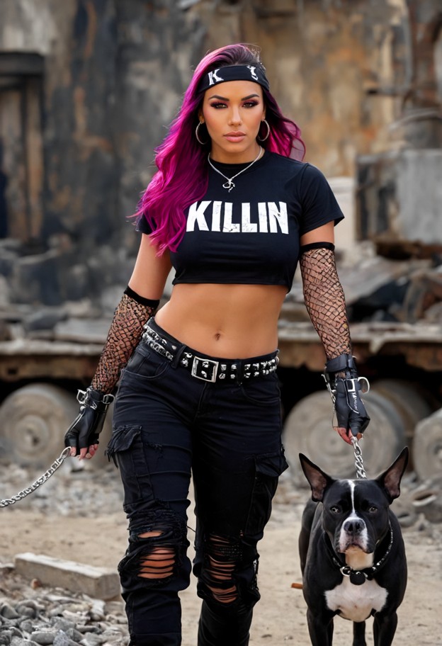 Zara the Rebel Leader 👑🔥🏙️