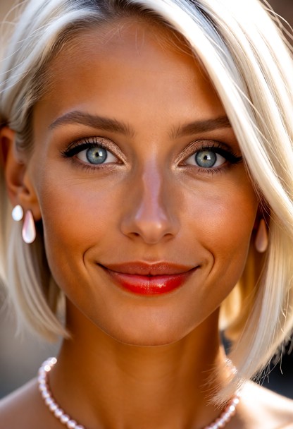 An ultra-photorealistic 8k RAW macro portrait photograph, extreme close-up tightly framed exclusively on her face, ca…