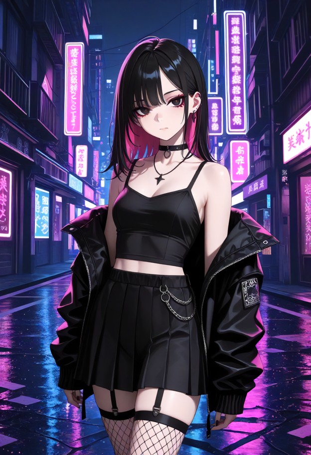 Min-Ji – The Neon Spark V2.0 Artea
