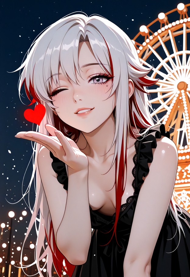 (1990s anime style,hand-drawn cel animation,soft film grain,flat colors:1.3) 1girl white hair,(flat chested:1.5).long…