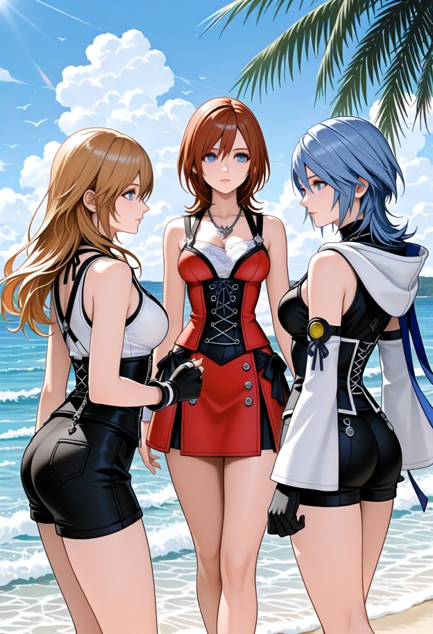 Kairi, Namine & Aqua