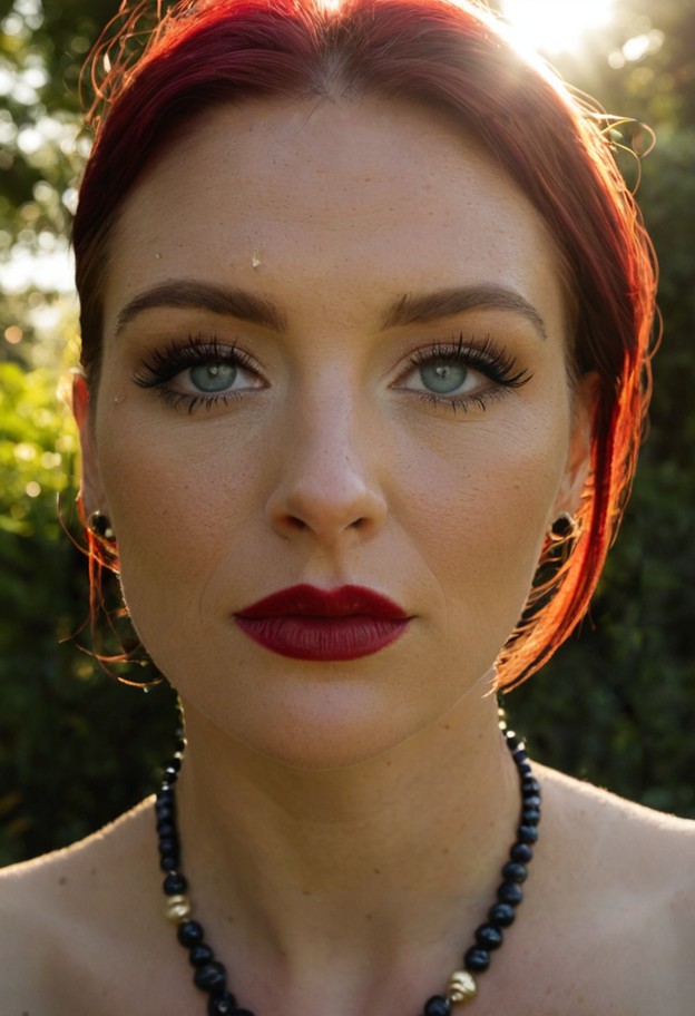 extreme close-up of 1girl,shot on 35mm film,grainy texture,highly 
detailed skin with visible pores and natural aging…