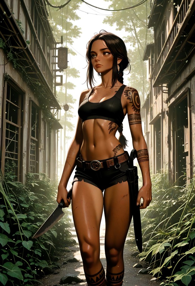 Aiyana, the Jackal Huntress