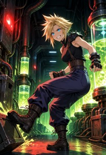 She lets out a sharp, barking laugh, the sound fueled by pure adrenaline. The sight of you standing your ground, weap…