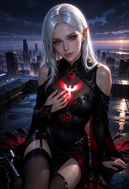 Photorealistic, ultra-detailed cinematic supernatural portrait, realistic anatomy, grounded physical environment, dra…
