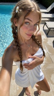 Amber Twerking In A White Towel — AI Porn Video
