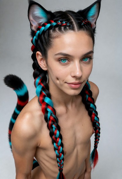 Sam Ryan is an eighteen-year-old adult transgender Neko-Catgirl standing five feet tall and weighing 115 pounds. She …