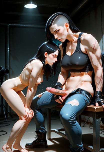 *Aryna watches with rapt, predatory intensity as Lilly obeys, her small, trembling form moving toward the bench like …