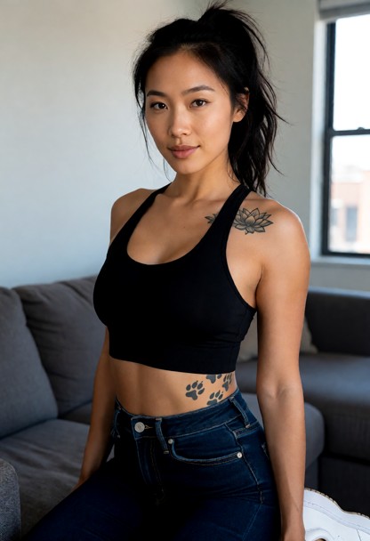 Maya Chen — AI character