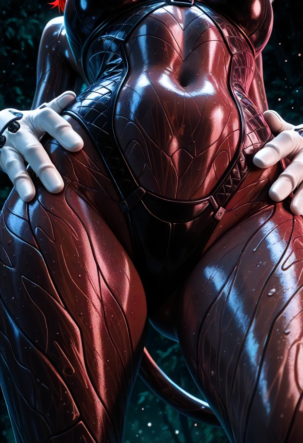 (masterpiece:1.4),(highest quality:1.4),(photorealistic:1.3),solo,(close-up macro shot of a sculpted organic torso:1.…