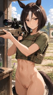 Tomoe Uma Sniper Target Destruction — AI Porn Video