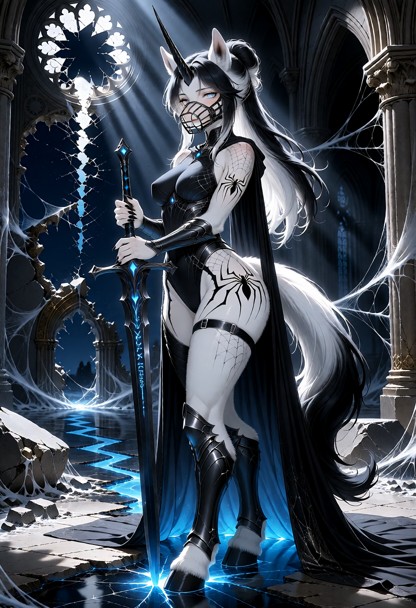 Lunar Widow — AI character