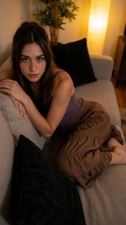 Nova Fisting Her Vagina On The Sofa — AI Porn Video