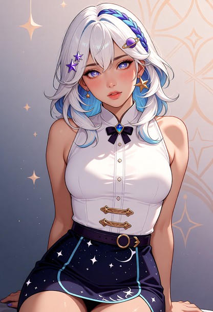 Stelle (remix Dark Romance) — AI character