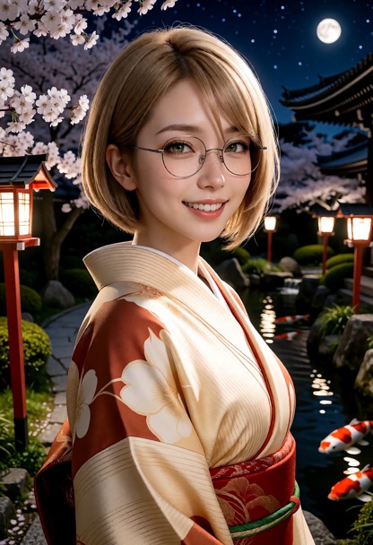 The subject looks happy and cheerful, smiling with bright eyes., Use a film-style composition with balanced lighting …
