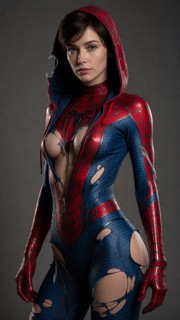 May Spider-Hoe Rubbing Her Pussy — AI Porn Video