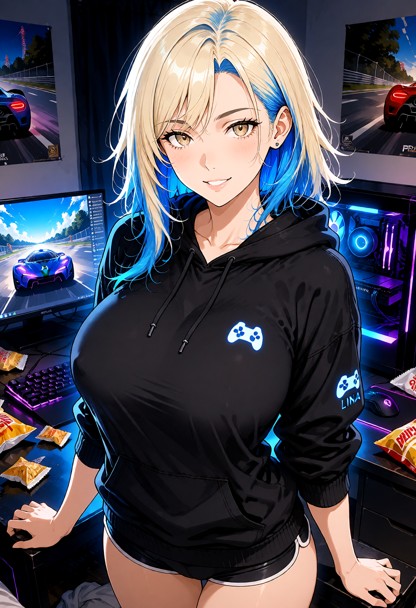 Lina (remix After the Pleasure) — AI character