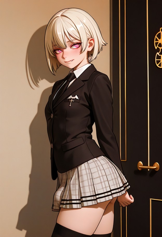 (hyper-realistic) (shōda) (boy) (flat-chested) (extremely short) (extremely small cock) (femboy) (grasps) (small shaf…