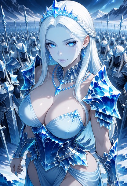 Queen Vaelithra Frostvein