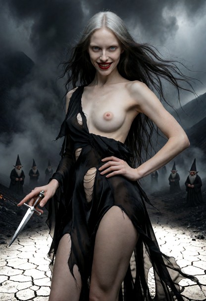 An unfiltered, hyper-realistic 8k RAW professional photograph capturing a dark symbolist poetry masterpiece inspired …