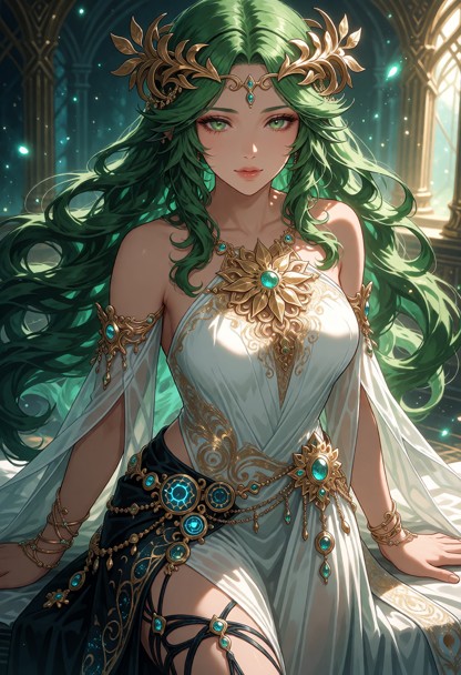 Palutena (remix Dark Romance) — AI character