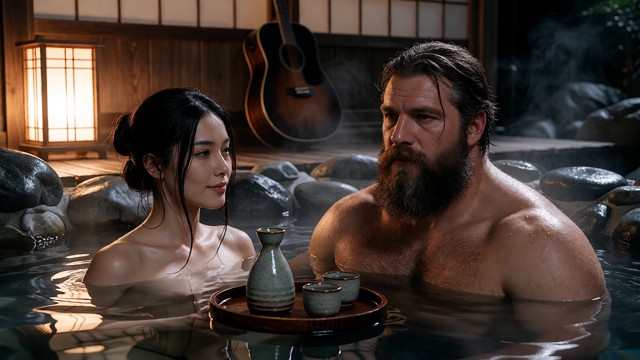 Cinematic Wide Shot (16:9 Aspect Ratio) Of A Private — AI Porn Image