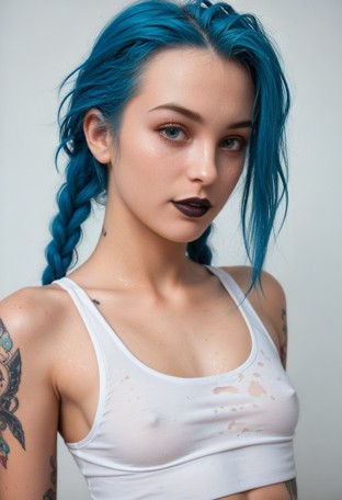 Jinx Cosplay Deepthroating Fast — AI Porn Video