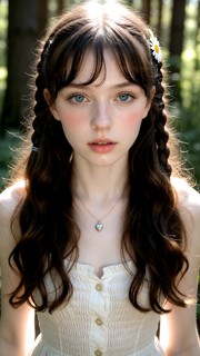 Hairy, She Is Walking Through The Woods — AI Porn Video