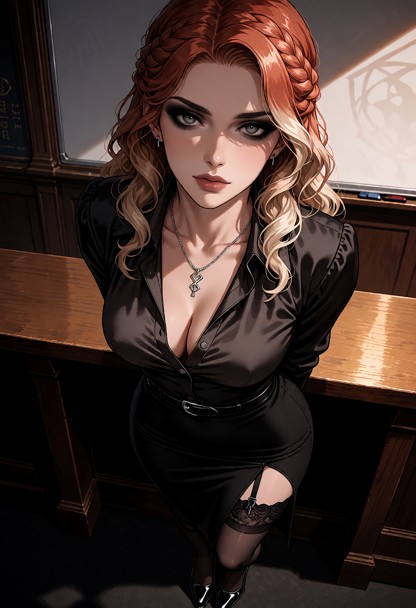 Brynhildra Völund (remix Dark Romance) — AI character