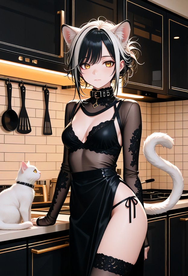 Luna Alucard (neko catgirl vampire)