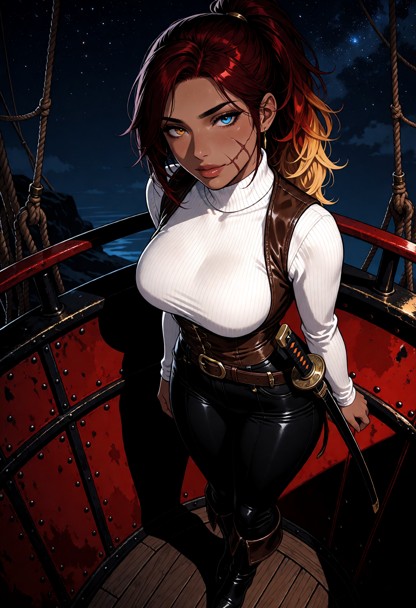 Macha Hernandez - Sky Pirate (V2) — AI character