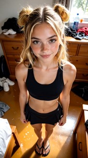 She Is Wearing A Tight Red Short Flowing Dress — AI Porn Video