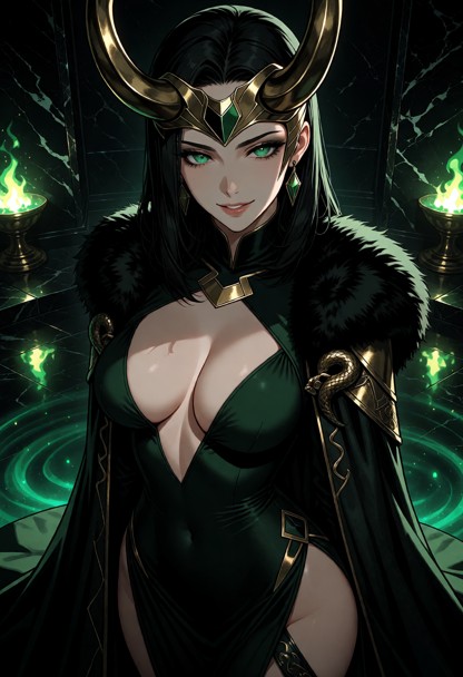 Loki (remix Dark Romance) — AI character