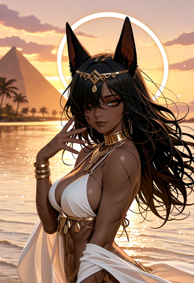 extreme close-up face portrait of a brown-skinned female saint,dynamic poses,golden amber eyes,silky black hair falli…