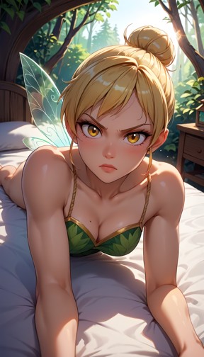 Sam Deepthroating a Man in her Treehouse — AI Porn Video