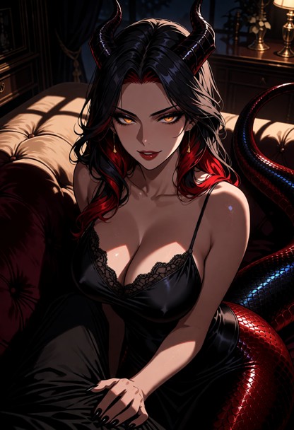 Mephala (dark romance remix) — AI character